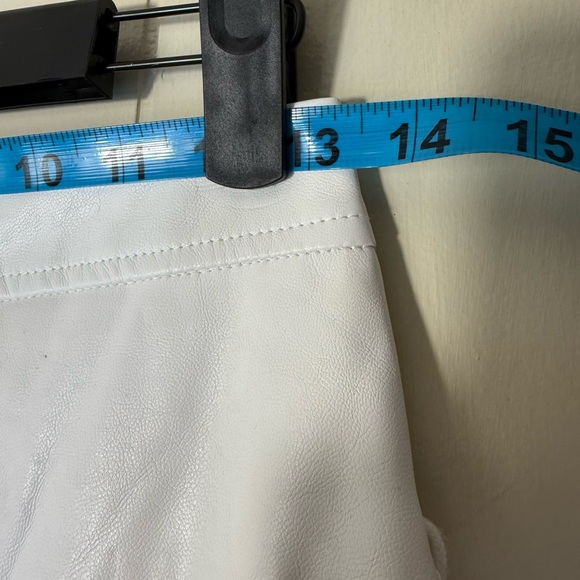 AKIRA White Lace-Up Mini Skirt - Picture 9 of 9